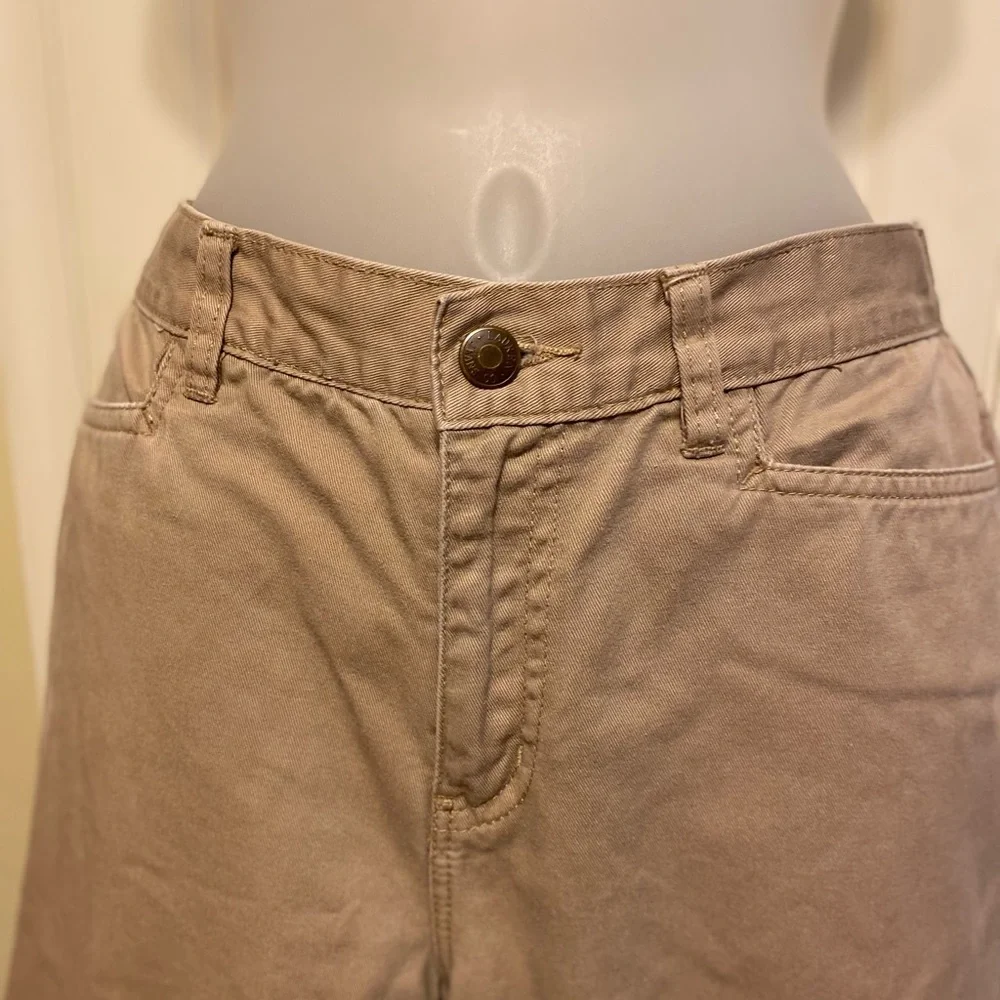 Lauren Jean Co. - Woman’s (classic mid calf) capri khaki jeans, Size: 8P